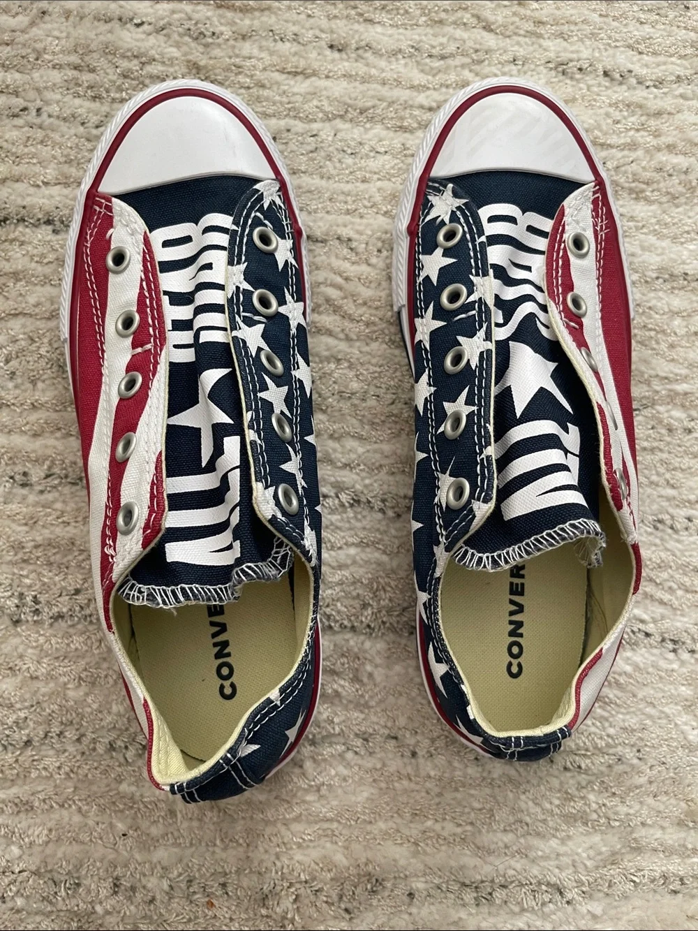 Converse patriotic flag